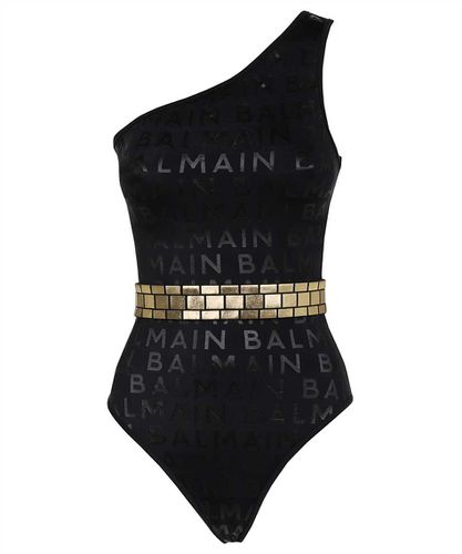 Balmain Printed One-piece Swimsuit - Balmain - Modalova