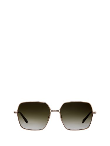 Meadow Sun Gold-/olive Gradient Sunglasses - Garrett Leight - Modalova