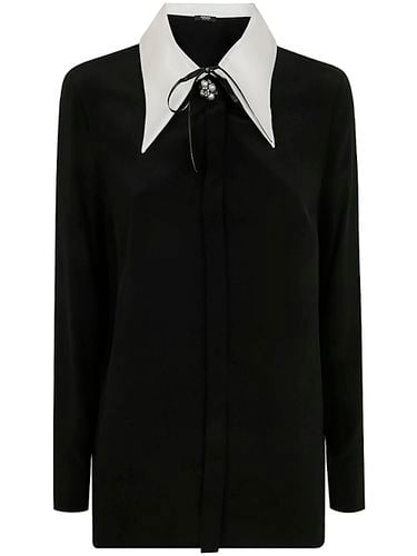 Informal Shirt Responsible Silk Crepe De Chine - Versace - Modalova