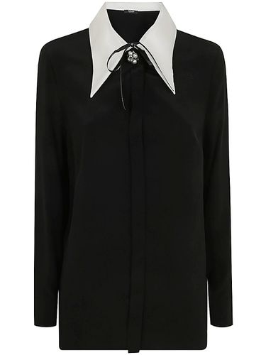 Informal Shirt Responsible Silk Crepe De Chine - Versace - Modalova