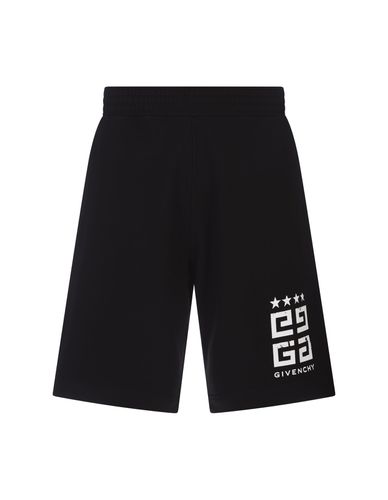 Boxy Fit Bermuda Shorts With 4g Logo - Givenchy - Modalova