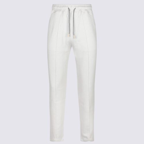 Eleventy White Cotton Pants - Eleventy - Modalova