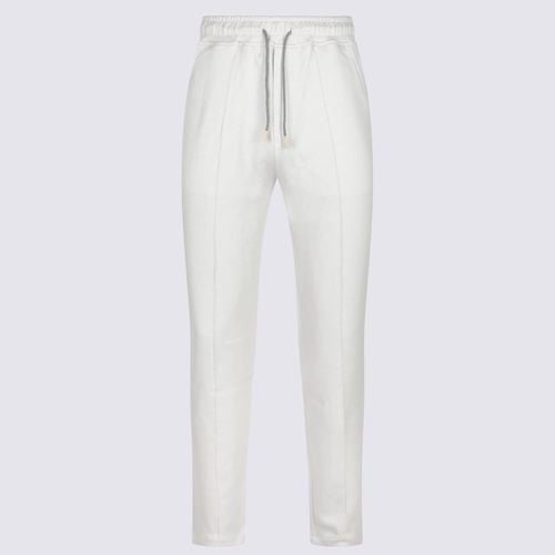 Eleventy White Cotton Pants - Eleventy - Modalova