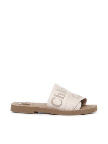 Chloé Woody Flat Mules - Chloé - Modalova