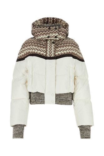 Chloé Two-tone Nylon Down Jacket - Chloé - Modalova