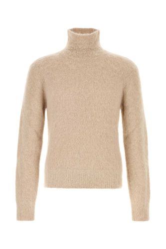 Cappuccino Stretch Mohair Blend Sweater - Ami Alexandre Mattiussi - Modalova