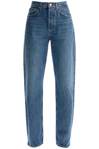 Relaxed Straight Fit Kelly Jeans - AGOLDE - Modalova