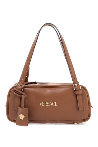 Versace Nappa Leather Bowling Bag - Versace - Modalova