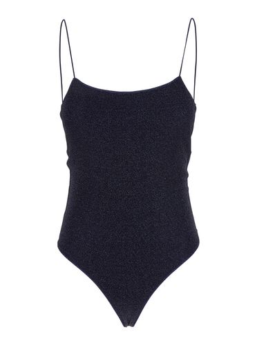 Lumière Maillot Swimsuit With Open Back In Lurex Woman - Oseree - Modalova