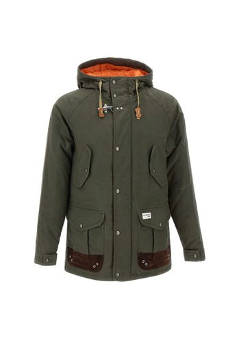 Fay Archive Parka In Green Cotton - Fay - Modalova