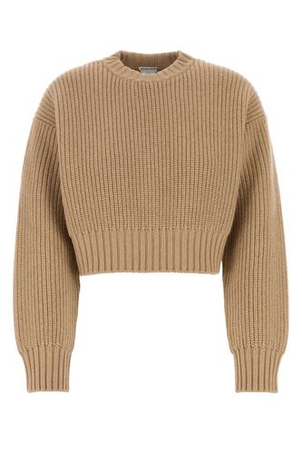 Beige Wool Blend Sweater - Bottega Veneta - Modalova