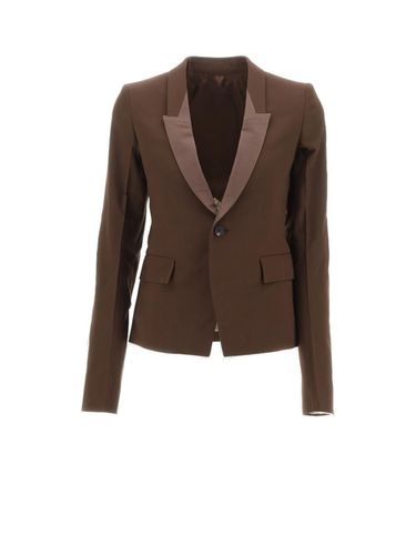 Single-breasted Tailored Blazer - Rick Owens - Modalova