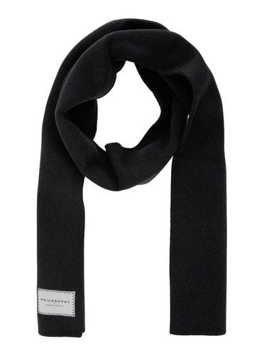 Logo Patch Scarf - Philosophy di Lorenzo Serafini - Modalova