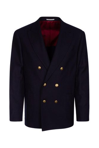 Buttoned Tailored Blazer - Brunello Cucinelli - Modalova
