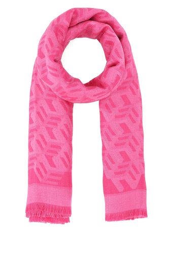 MCM Fuchsia Silk Blend Scarf - MCM - Modalova