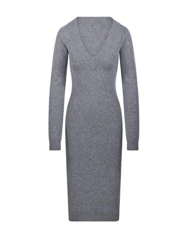 Angizia V-neck Long-sleeved Dress - SportMax - Modalova