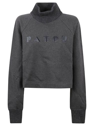 Patou Knitted Collar Sweatshirt - Patou - Modalova