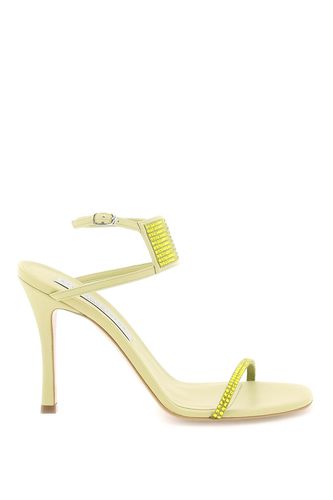 Faux Leather Sandals With Crystals - Stella McCartney - Modalova