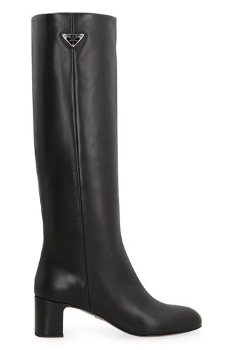 Prada Leather Boots - Prada - Modalova