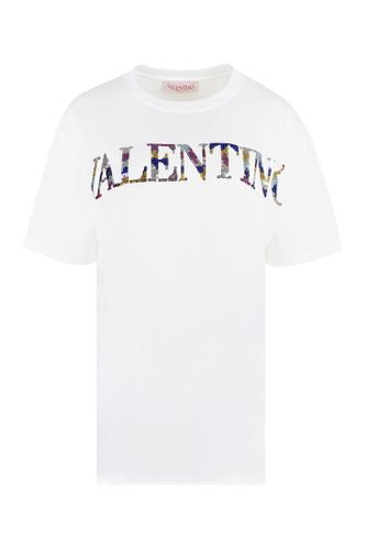 Logo Cotton T-shirt - Valentino Garavani - Modalova