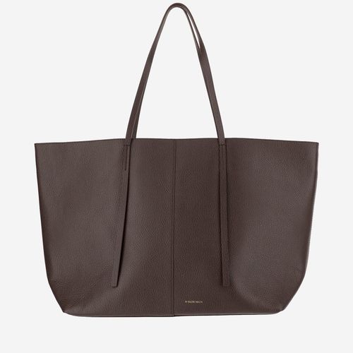 Abilla Leather Tote Bag - By Malene Birger - Modalova