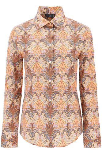 Slim Fit Shirt With Paisley Pattern - Etro - Modalova