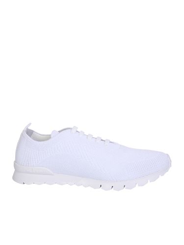 Kiton White Knitted Sneakers - Kiton - Modalova