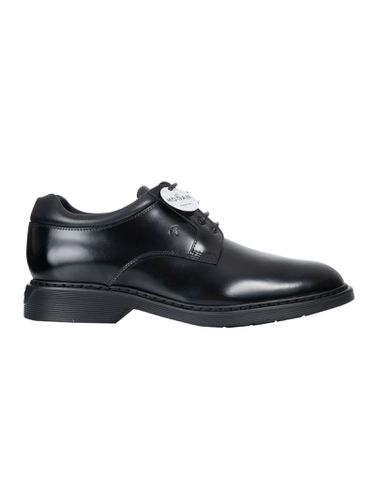 Hogan Logo Stamp Oxford Shoes - Hogan - Modalova