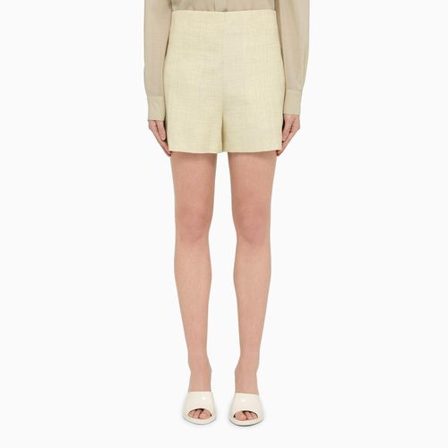 Rear Zip Plain Shorts - Philosophy di Lorenzo Serafini - Modalova