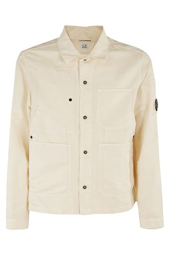 C. P. Company Cotton Linen Overshirt - C.P. Company - Modalova