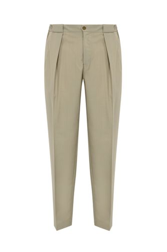 Portobellos Trousers With Wool Pleats - Briglia 1949 - Modalova