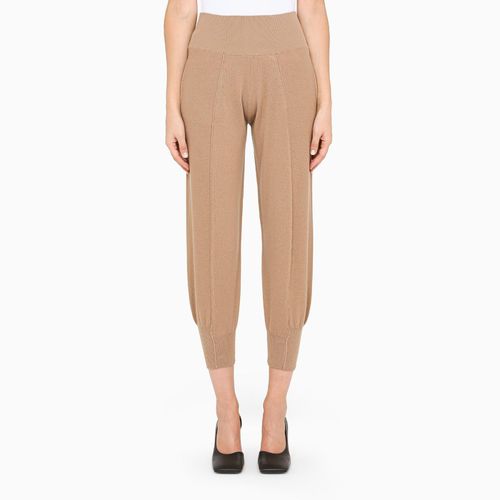 Brown Wool Jogging Trousers - Stella McCartney - Modalova