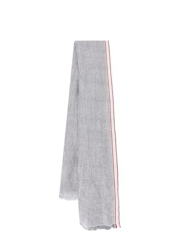 Contrasting Edges Scarf - Brunello Cucinelli - Modalova