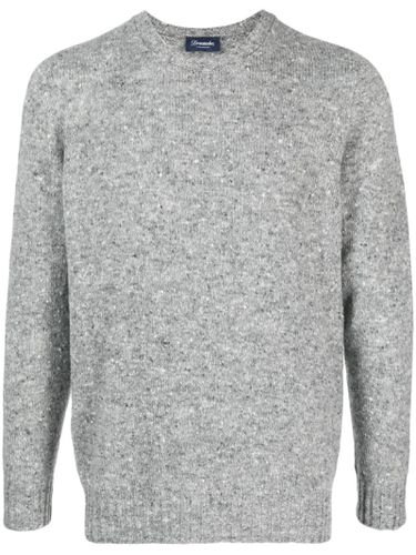 Virgin Wool Blend Jumper - Drumohr - Modalova