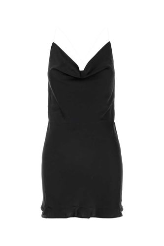 Y/Project Black Satin Mini Dress - Y/Project - Modalova