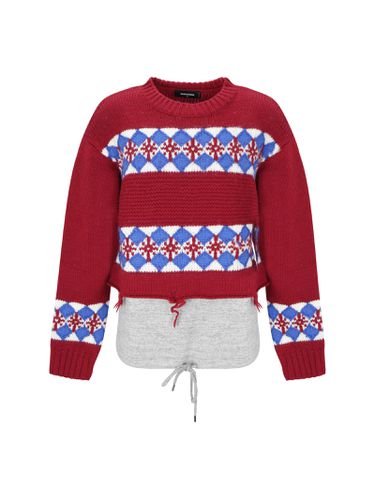 Dsquared2 Jacquard Sweater - Dsquared2 - Modalova