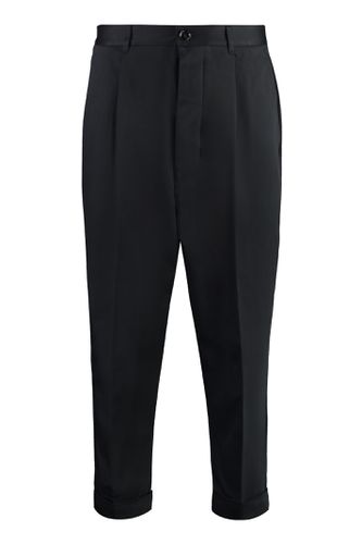 Cotton Trousers - Ami Alexandre Mattiussi - Modalova