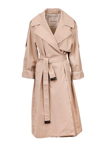 Utrench Belted Long-sleeved Coat - Max Mara The Cube - Modalova