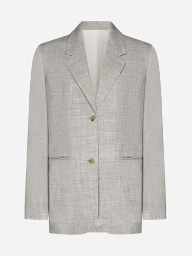 Viscose And Linen-blend Tailored Blazer - Totême - Modalova