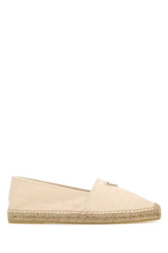 Prada Sand Canvas Espadrilles - Prada - Modalova