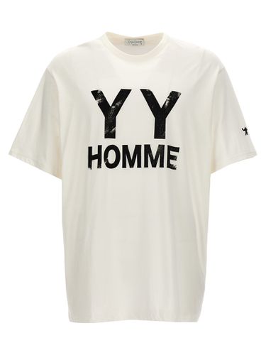 Yohji Yamamoto Logo Print T-shirt - Yohji Yamamoto - Modalova