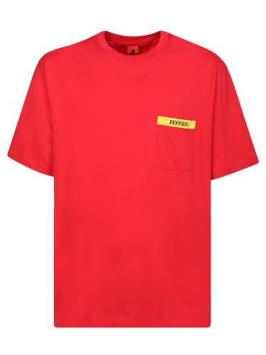 Ferrari Logo Pocket T-shirt - Ferrari - Modalova