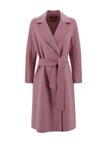 Belted Mid-length Coat - Max Mara Studio - Modalova