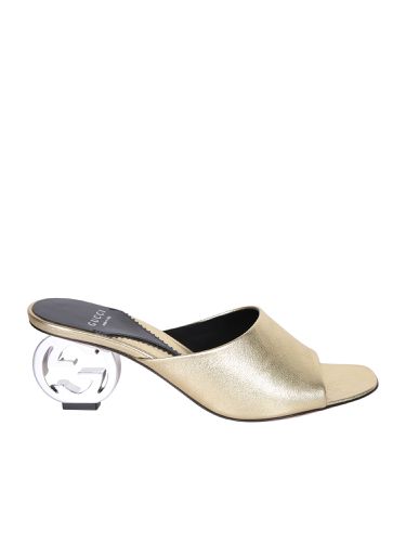 Gg Heeled Mules Sandals By Gucci - Gucci - Modalova