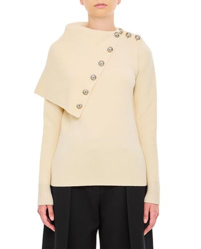 Oversize Turtleneck Jumper - Paco Rabanne - Modalova