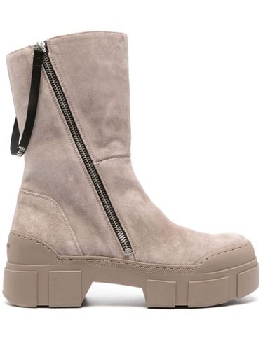 Taupe Brown Calf Suede Roccia Boots - Vic Matié - Modalova