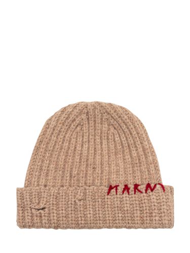 Marni Hat With Logo - Marni - Modalova