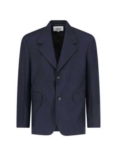 Pinstriped Single-breasted Blazer - Tonywack - Modalova