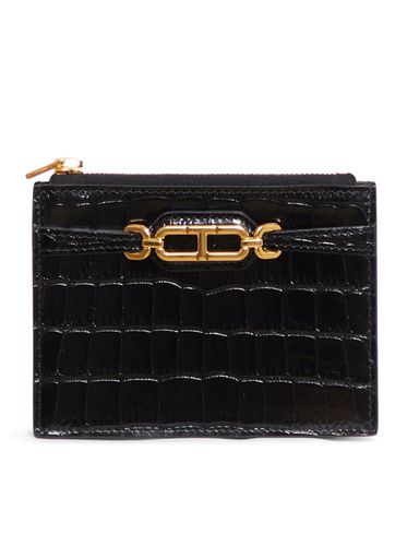 Embossed Whitney Zipped Card Holder - Tom Ford - Modalova