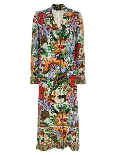 Etro Floral Coat - Etro - Modalova